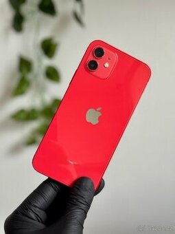 iPhone 12 128GB červený - 100% baterie