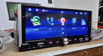 1DIN autorádio s bezdrátovým Apple Carplay a Android Auto