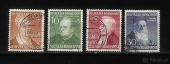 Známky Německa (BRD) - Mi: 156 - 159 (r. 1952)