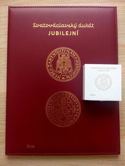 Svatováclavský dukát jubilejní 2018- Číslovaný