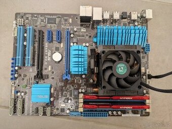 Základní deska Asus M5A97, AMD FX-6350, 8GB RAM