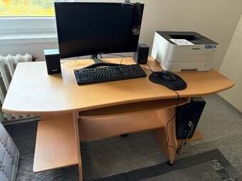 PC HP ProDesk 400 s příslušenstvím +tiskárna a PC stůl