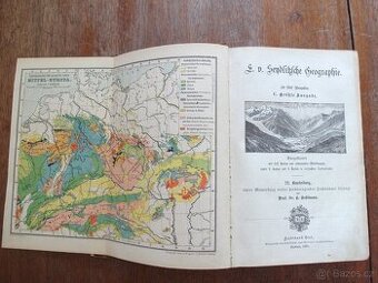 Seydlitzova GEOGRAFIE 1899 227 vyobrazení +5 map