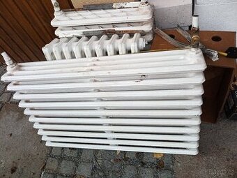 litinový 10článkový radiátor v.98cm