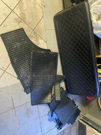 Gumové autokoberce do VW T6 - kompletní sada