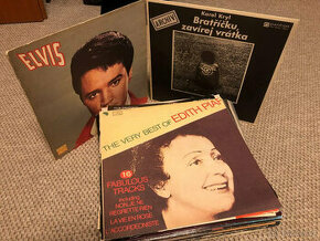 LP Gramofonové desky 55 Ks Mix  - (i po kuse) (Sada 01)