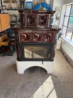 Krbová kamna Karelie s výměníkem