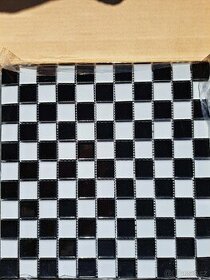 Mozaika cernobila sachovnice obklady 1m²