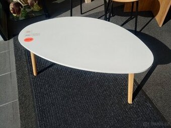 Bílý konferenční stolek