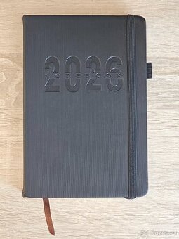 Nový Diář 2026 Notebook Luxusní
