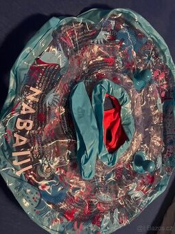 Dětský kruh na plavání se sedátkem a madly 7–15 kg