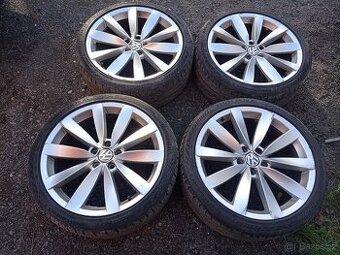 ALU kola originál VW 19" Lugano s letními pneu