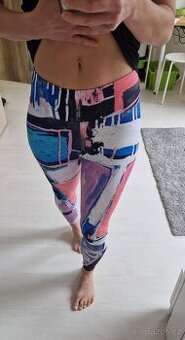 Dámské barevné legíny MEATFLY vel. L