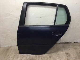 VW GOLF 5 2003-2008 - LEVÉ ZADNÍ DVEŘE MODRÉ LA5G