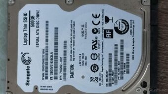 2,5" HDD SSHD 500GB (málo použité zdravé více ks)