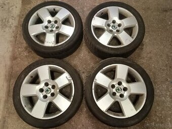 Alu kola 5x112 7Jx17H2 ET37 Originál Škoda