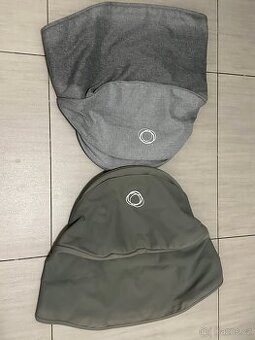 2x stříška Bugaboo Fox Grey melange a Forest Green