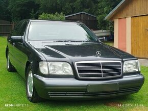 Mercedes W140 S 500 SE r.1995 servisni kniha