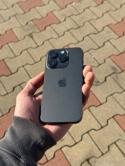 iPhone 15 Pro Černý Titan 128gb