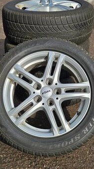 ALU kola Rial 16" 5x112 + pneu Dunlop Prodám alu