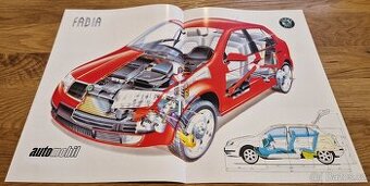 Plakát Škoda Fabia