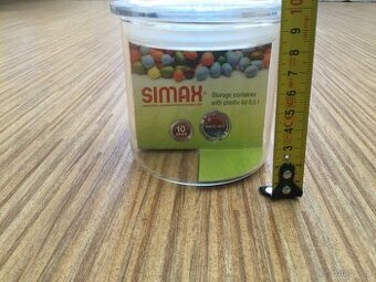 NOVÁ skleněná dóza zn. SIMAX