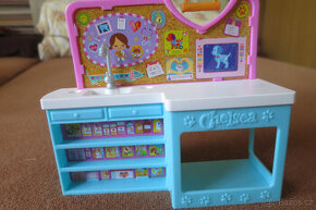 Veterinární stůl s nástěnkou - Chelsie, 29,5 cm