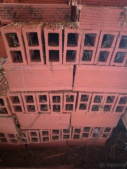 Cihla dutinová Pk-CD 2 290 x 140 x 65 mm (dvouděrová) nová