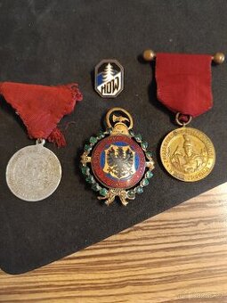 Odznaky spolku vyhledávané originály