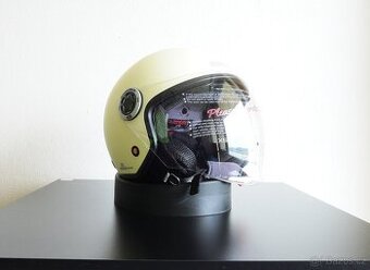 Helma na moto Garibaldi G20, lesklá, sluneční clona