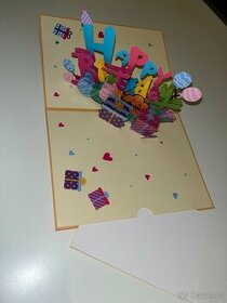 3D post card (Birthday)