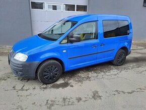 VW CADDY LIFE 1.6MPi 75kW r.08 140000km-DOLOŽENO, 2xšoupačky