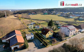 K prodeji, stavební pozemek o výměře 1.529 m2, Homole - Čern - 1