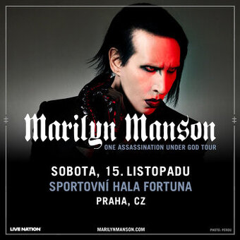 Marilyn Manson 15.11.25 stání plocha - 1