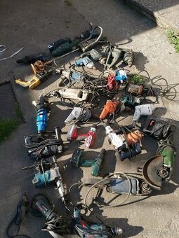 Prodám hromadu Elektro nářadí, k opravě, na náhradní díly.