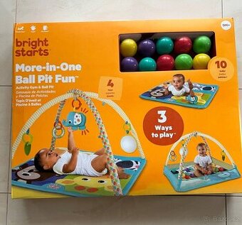 Hrací deka Bright Starts More in One Ball Pit Fun NOVÁ