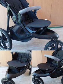 Polohování nožiček Hauck, Thule, Britax, Baby Jogger