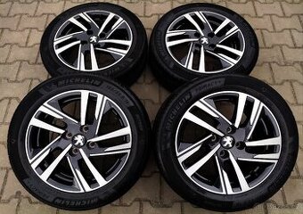 Alu kola originál Peugeot 208 4x108 R16 KRÁSNÁ SADA