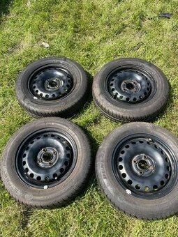 14" plechová kola – 4x100 R14 VW, ŠKODA, OPEL- Letní 80%