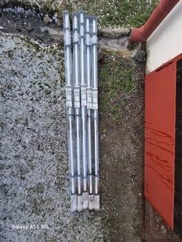 GARNÝŽE Záclonová souprava VÁLEC 19/160cm, bílá lesklá