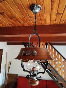 Stylový kovový lustr (SRN) - 1