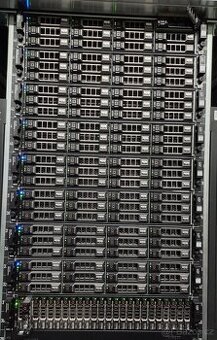Diskové pole DELL 400 TB + SDD disky + PC R520