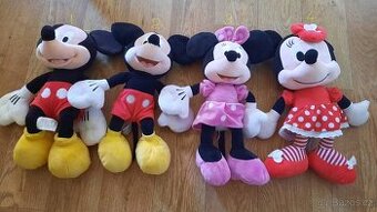 4x plyšový Mickey 40cm á 130 Kč