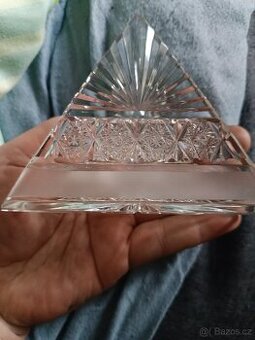 stojan na ubrousky z křišťálového skla Bohemia Crystal