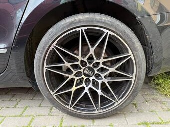 Alu kola MAM B2 Black front  8x18 5x112 ET30 R18