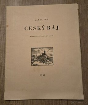 Karel Vik, Český ráj, 12 původních dřevorytů