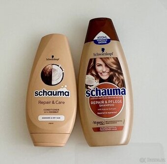 Šampan Schauma 400ml Repair und Pflege + Conditioner 250ml - 1