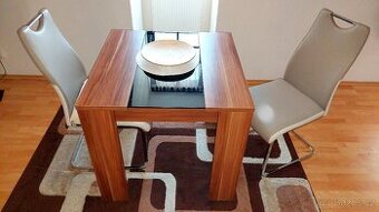 Jídelní set, stůl, židle 2x