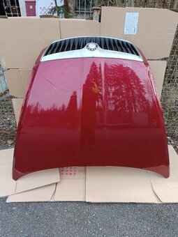 Skoda Octavia 2 facelift - přední kapota, přední nárazník