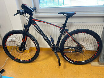 LEADER FOX ZERO 29, 20”, BLACK MATT/ORANGE